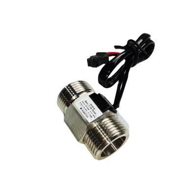 China Stainless Steel Provide Customization External Stainless Steel Wire G1 Mini Rate Flow Water Sensor for sale