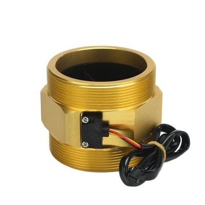 China New Wholesale Best Selling G3 Aluminum External Wire Brass Magnetic Pipe Flow Sensor Water for sale