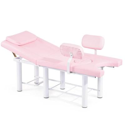 China Multifunctional Adjustable Body Care Lifting Eyelashes Grafting White Adjustable Tattoo Facial Spa Beauty Bed Suitable For Beauty Salons for sale