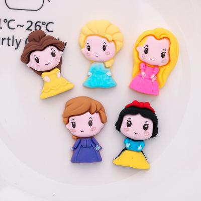 China Cute Princess Resin Cell Phone Case Accessories For Diy Princess Resin Cabochon Color From Europe for sale