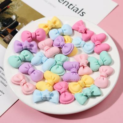 China Available Kawaii Resin Bowknot Flatback Cabochon Accessories Diy Ornament Nail Art Decoration Different Sizes From Europe for sale