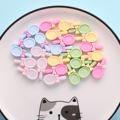 China Europe Macaron Small 3d Mirror Cabochon Resin Diy Hair Accessories Doll Room Decoration Cute Hot Selling Earring Making for sale