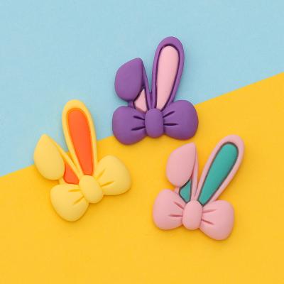 China Europe High Quality Resin Cartoon Bunny Ear Butterfly Bow Crafts Diy Phone Case Ornaments for sale