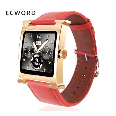 China 24 Hour Heart Rate Health Sleep Leather Band Luxury Remind IO Smart Watch H1 Ladies Watch For Men Women for sale