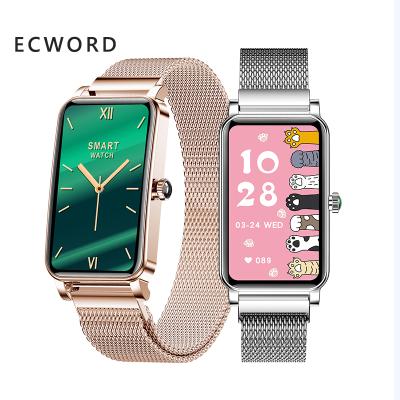 China Menstrual Period Pedometer Calories Fitness Activity Waterproof Smartwatch Ladies Smart Watch ZX19 for sale