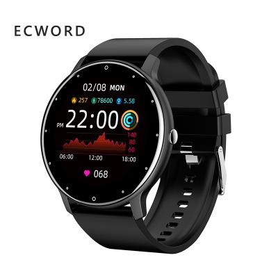 China Round Smart Watch BT Call Cheap Watches Men Women Fitness Watch Blood Pressure Oxygen Wristband Sport Smartwatch for sale