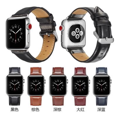 China Smartwatches leather metal strap men with leather band smart watches correa band de banda para reloj inteligente cuero w26 t500 for sale