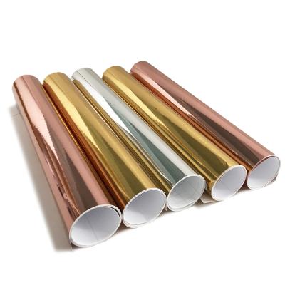 China Outdoor/Indoor Glossy Matte Silver Gold Solvent Adhesive PVC Self Adhesive Advertising Vinyl Vinyl Roll For Cutting Plotter for sale