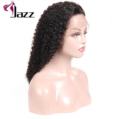 China Silky Straight Medium Length Human Hair Brazilian Straight Real Wave Lace Front Wig for sale