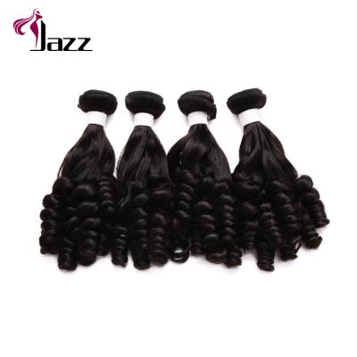 China Brazilian Silky Straight Wave Cuticle Aligned Hair Bundles, Natural Color Curly Crochet Hair Extension for sale