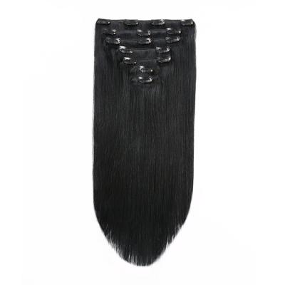 China 200g 220g 280g 350g 100% Body Wave Remy Hair Seamless Clip In Hair Extensions for sale