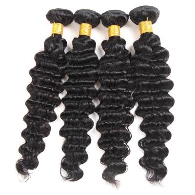 China Unprocessed Virgin Italian Deep Wave Hair Extensions, Natural Color Italian Curly Hair Weave for sale