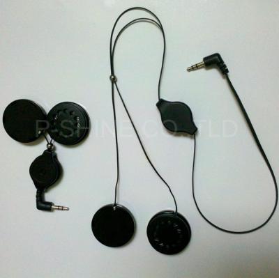 China Retractable headphone manufactory MP3 earphones in cap headphone beanie for sale