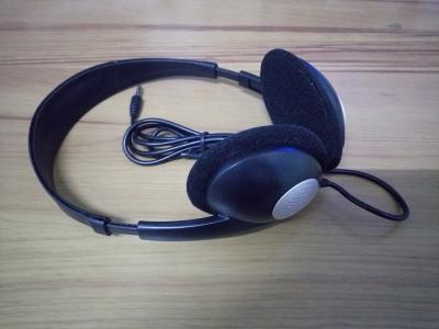 China Conference stereo headphone lightweight headphone meeting headphone with leather pads for sale