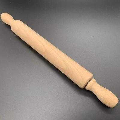 China Rolling pin Customized LOGO Wholesale 3D engraved beech wood kitchen embossed pin for sale