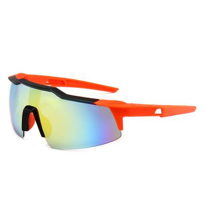 China Fashionable factory eye factory direct windproof mount sunglasses UV400 direct 2022 big frame mirror glasses sports glasses for sale