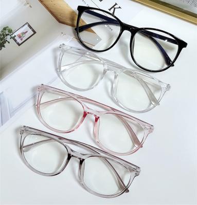 China New daily hot sale large frame optical frames UV400 unisex unisex myopic glasses ultra light for sale