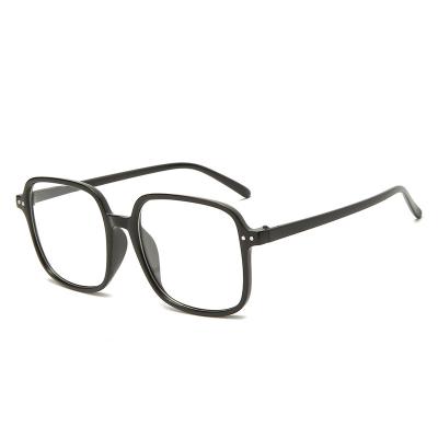 China 2021 new fashion large frame nail fashionable rice optical sight glass myopic men and women general myopic glasses wholesale for sale