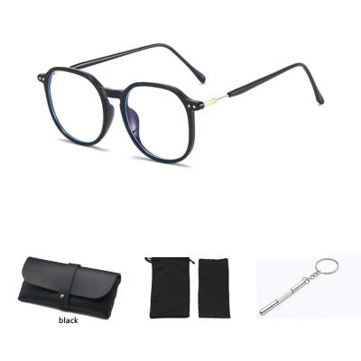 China 2021 Best Light Filter Computer Blue Selling Anti Rice Single Retro Nail Blue Light Glasses For Men And Women Flat Glasses Wholesale for sale