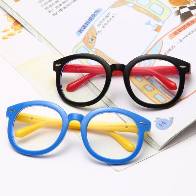 China daily & Cute Round Arrow Frame Anti Safety Fashion Kids Blue Light Glasses For Kids for sale