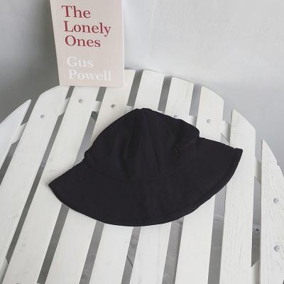 China Soft Comfortable Korean Wide Brim Hat Female Spring Bucket Hat Fisherman And Summer Literary Letter Embroidery Casual Bucket Hat For Man for sale