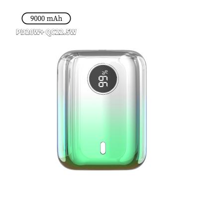 China Can be on a Mini Power Bank OEM Colorful Design Flat Universal Mobile Charger Power Banks External Batteries for sale