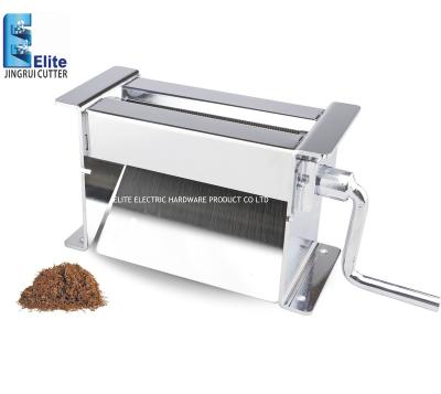 China Stainless Steel Hand Tobacco Leaf /Herbs Shredder Tobacco Cutting Machine for sale