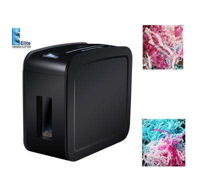 China Ppaer card Slient desktop soho paper shredder / mini 12L 5 sheets paper shredder machine for sale