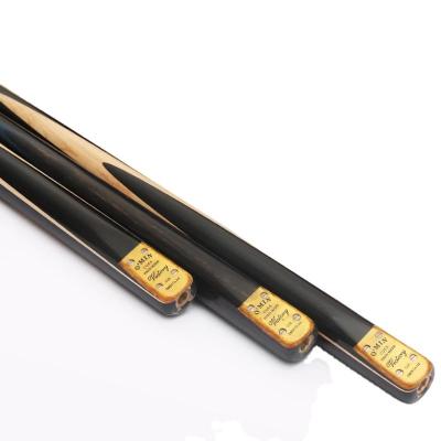 China O'MIN Victory Aged Ebony Wood 3/4 Jointed Pool Cue Handmade Billiards Sticks Billiard Ball Victory for sale