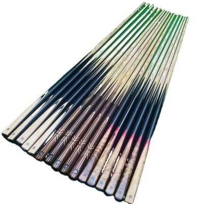 China O'min Billiards Factory Sale 1/2 Center Joint Billiard Cue Modern Ash Style Shaft K209 for sale