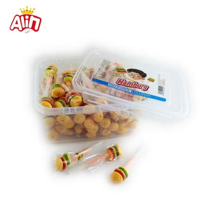 China Normal Handy Hiss Lollipop QQ String Hamburger Storage Box Rubbery Fondant for sale