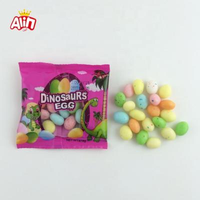 China Natural multicolored crispy heart and patterned dinosaur egg crispy candy for sale