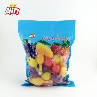 China 35g Fruit Shape Fresh Fruity Jelly Full Size Bagged Refrigerated Jelly for sale