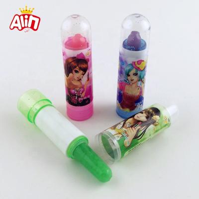 China Pretty Natural Hot Sale Girl Model Multicolor Kiss Lipstick Hard Candy For Girl for sale