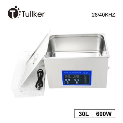 China 30L 32L Desktop Ultrasonic Cleaner New Design 220V 240V Print Head Auto Parts Carbon Mechanical Analogic for sale