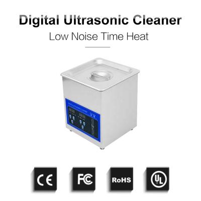 China Benchtop Medical Tools Bicycle Chain Ultrasound Cleaning Machine 2L Digital Ultrasonic Cleaner for sale