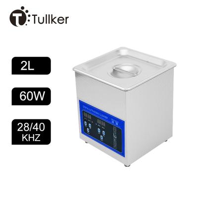 China 2L Ultrasonic Cleaner Bath MotherBoard Industry PCB Board Parts Washer Cleaning Machine 60W Tank Instrument for sale