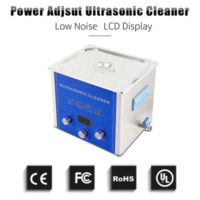 Китай Mechanical Control Lab Hospital Glass Mold Dust Oil Cleaning Machine 15L Ultrasonic Cleaner продается