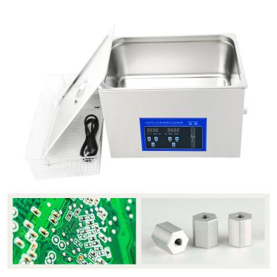 Κίνα 30L 15L 10L Ultra Sonic Bath 3L 2L PCB Vinyl Record Car Parts Printhead Dental Glasses Jewelry Ultrasonic Cleaner προς πώληση