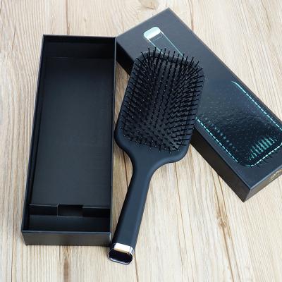 China Make Hair Soft Hair Detangler Comb Tangle QD01 Large Flexible Hair Brush For Hair Extensions Weaves And Wigs for sale