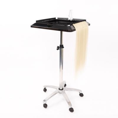 China Wholesale Hair Salon Equipment Barber Supplies Hair Extension Tool, New Portable Adjustable Hair Extension Stand, Hair Extensions Wigs for sale