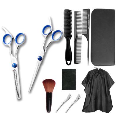 China Thinning Scissors 10 Pieces Professional Hairdressing Tools, Hairdressing Scissors, Tooth Barber Scissors for sale