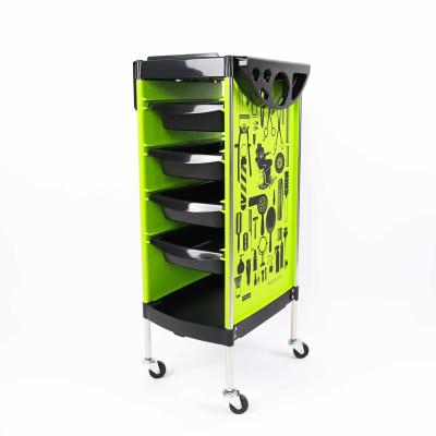 China New Design Promotion Stainless Steel Modern Hairdressing Trolley Extension Durable Salon Trolley for sale