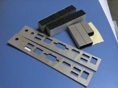 China emi rfi shielding gaskets, conductive fabric over foam for sale