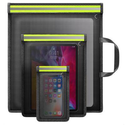 China emf/rfid shielding fireproof large luminous faraday bag sets en venta