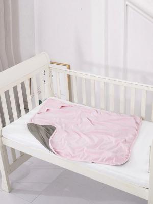 China EMF shielding baby blanket cotton+silver for sale