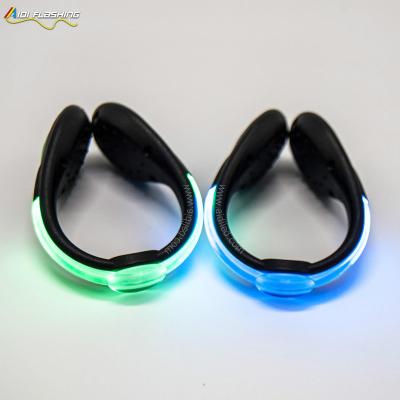 China USB Rechargeable LED Sports Running Shoe Light Flashing Clip LED Light Shoe Running Shoe Light Clip for sale