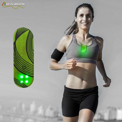 China Sports Walk In Running Led Light Bright Accessory Led Safety Light Clip Flashing For Small Led Clip Warning Light for sale