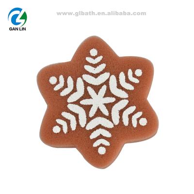 China Body New Arrival Exfoliating Bath Sponge Kids Shower Baby Sponge Christmas Bath Sponge for sale