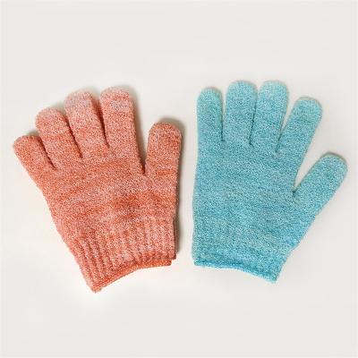 China EXFOLIATING Roughly Exfoliating Glove, Nylon Wire Bath Scrubber Glove, Eco-Friendly Material Bath Glove for sale